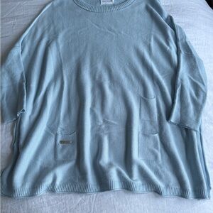 Mersea Light Blue Knit Sweater